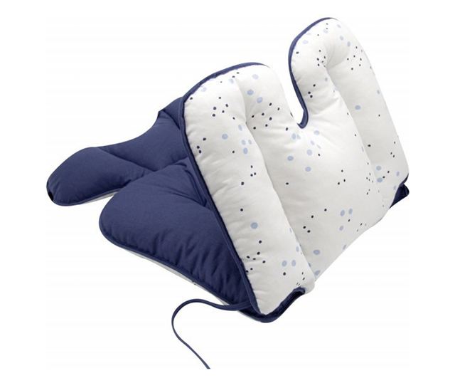 Dušeka s dva lica za kolica i stolicu za hranjenje Dots BabyJem (Boja: ružičasta)