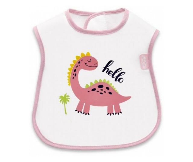 BabyJem Poly Midi Bib (Szín: Rózsaszín)