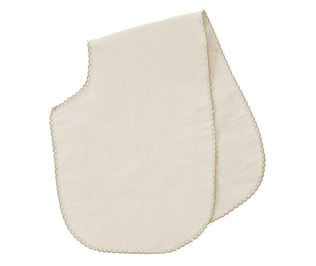 Vállvédő muszlin, BabyJem, 22x57 cm (Szín: Szürke)