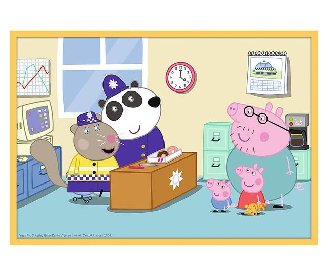 PUZZLE TREFL 10IN1 INTALNESTE-O PE PEPPA PIG