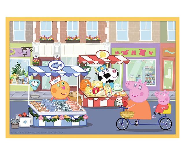 PUZZLE TREFL 10IN1 INTALNESTE-O PE PEPPA PIG