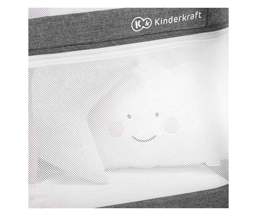 Łóżeczko Turystyczne Kinderkraft SOFI 4w1, Szare - 2