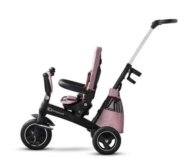 ТРИКОЛЕСНО КОЛЕЛО KINDERKRAFT EASYTWIST, MAUVELOUS PINK