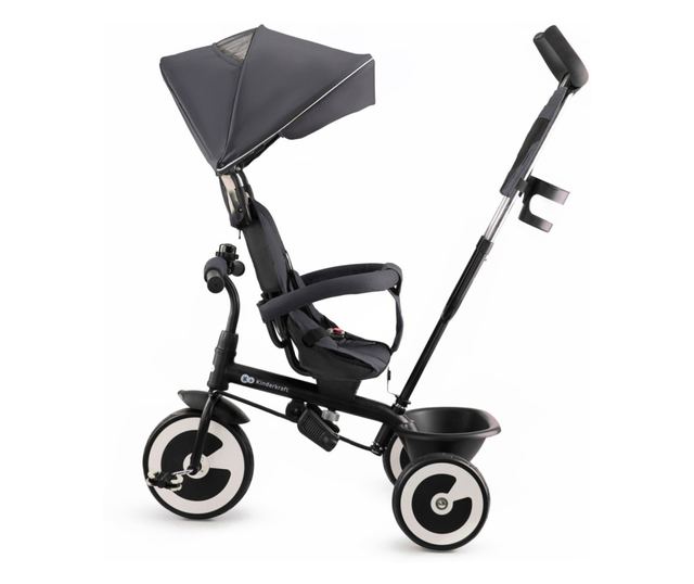 ДЕТСКА ТРИКОЛКА KINDERKRAFT ASTON, МАЛАХИТОВО СИВО