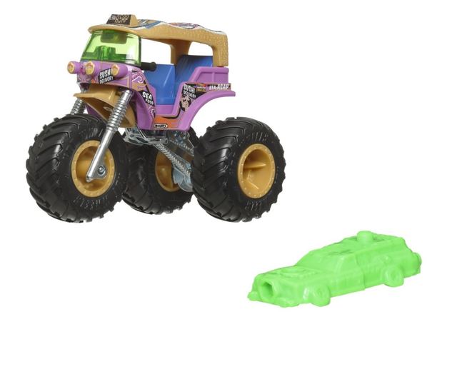 ГОРЕЩИ КОЛЕЛА КАМИОНЧЕНЦЕ МОНСТЪР TUK NROLL МАЩАБ 1:64