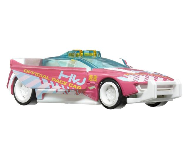HOT WHEELS МЕТАЛНА КОЛИЧКА СЪС СИСТЕМА PULL BACK ALPHA PURSUIT МАЩАБ 1:43