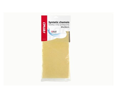 Sintetična krpa imitacija jelenove kože 3D SLIP 30x30 cm