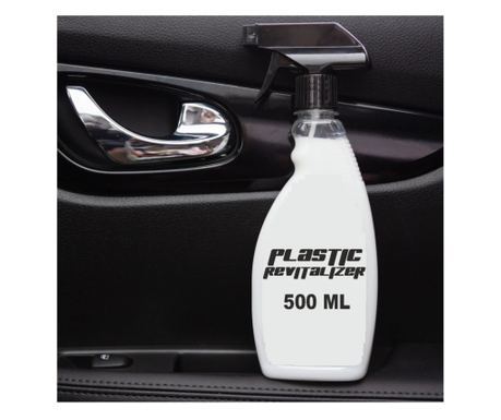 Otopina za održavanje, revitalizaciju i čišćenje plastičnih elemenata, 500 ml, s raspršivačem i aplikatorom