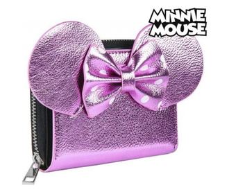 Minnie egér Pénztárca rózsaszín metál 70688