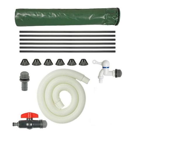 Rezervor 750 L cu robinet pentru apa de ploaie, pliabil