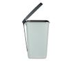 Cos de gunoi cu pedala, plastic, gri, 20 L, 30.3x29.4x42.8 cm, Curver thumbnail 2