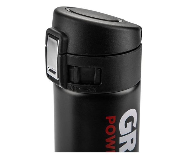 Термос, неръждаема стомана, 500 мл, графит