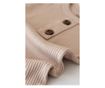 Hosszú ujjú jumpsuit és hosszú nadrág organikus és modális pamutból - Blush BabyCosy (méret: 3-6 hónap)