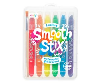 Akvarell ceruzák géllel, Smooth Stix, 6 színből álló készlet