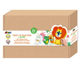 Creative XXL varrókészlet cipőfűző technikával - Craft N Play Box