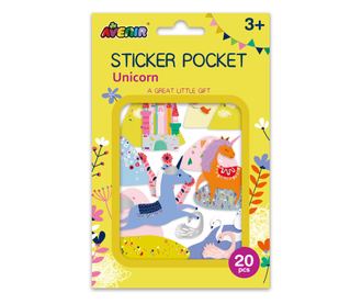Set cu abtibilduri - Unicorni