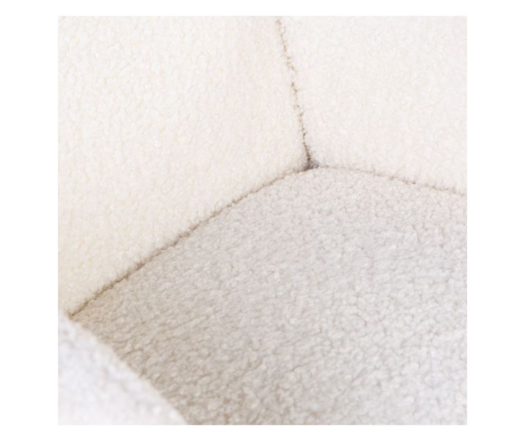 Scaun balansoar Childhome Teddy Alb - 3