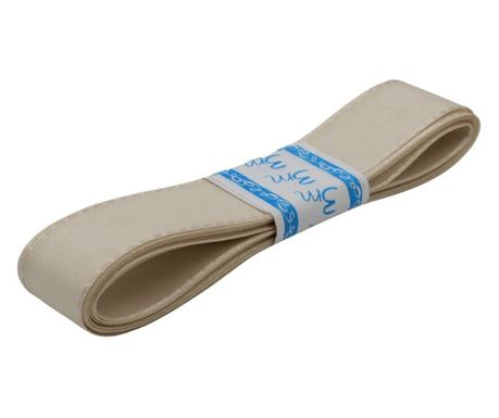 Panglică textilă CREM 25mm x 3m