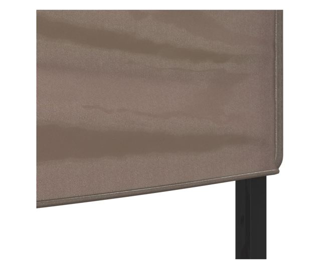 tópszínű összecsukható rendezvénysátor 3 x 6 m