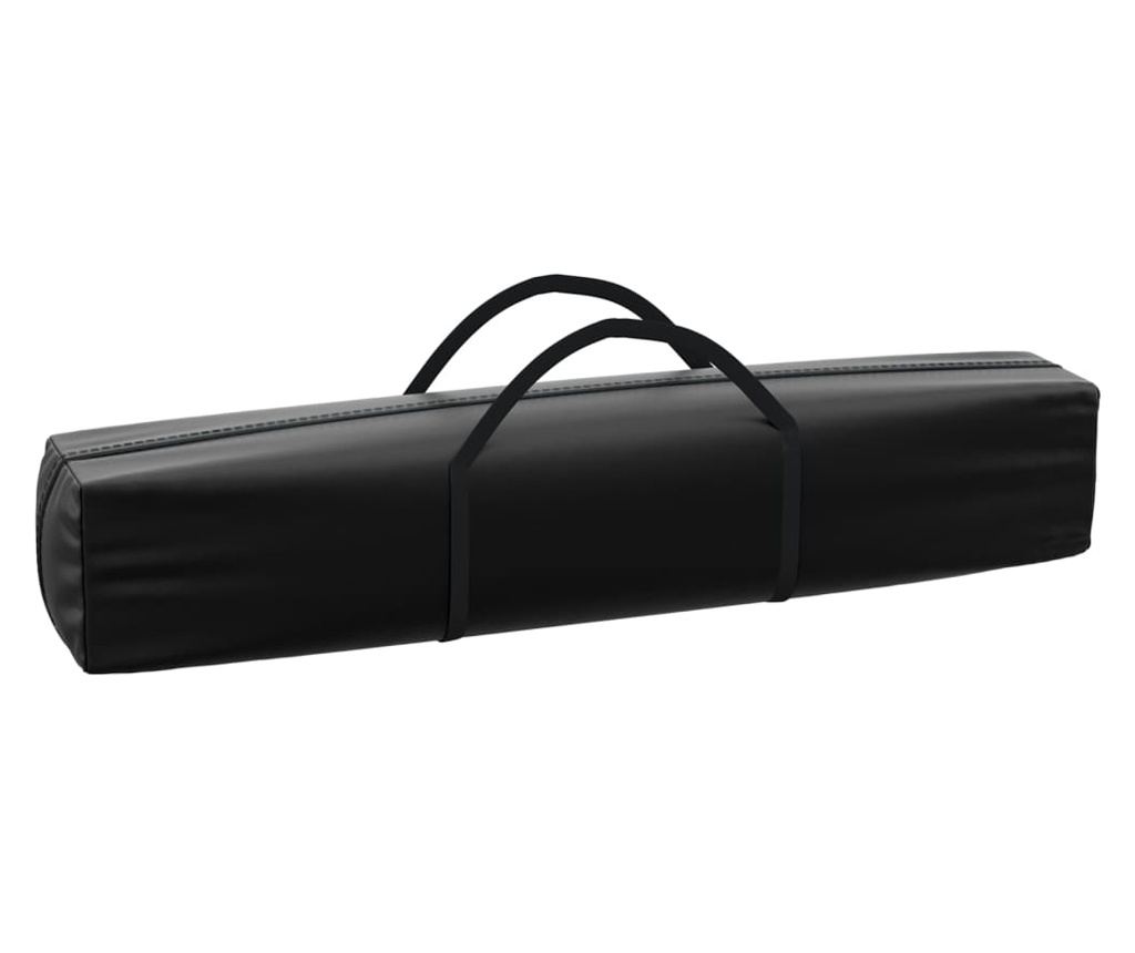 fekete összecsukható rendezvénysátor oldalfalakkal 3x6 m - 10