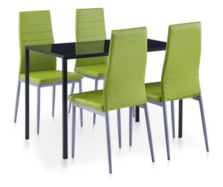 Kuhinjski set, 5 dijelova, zelena