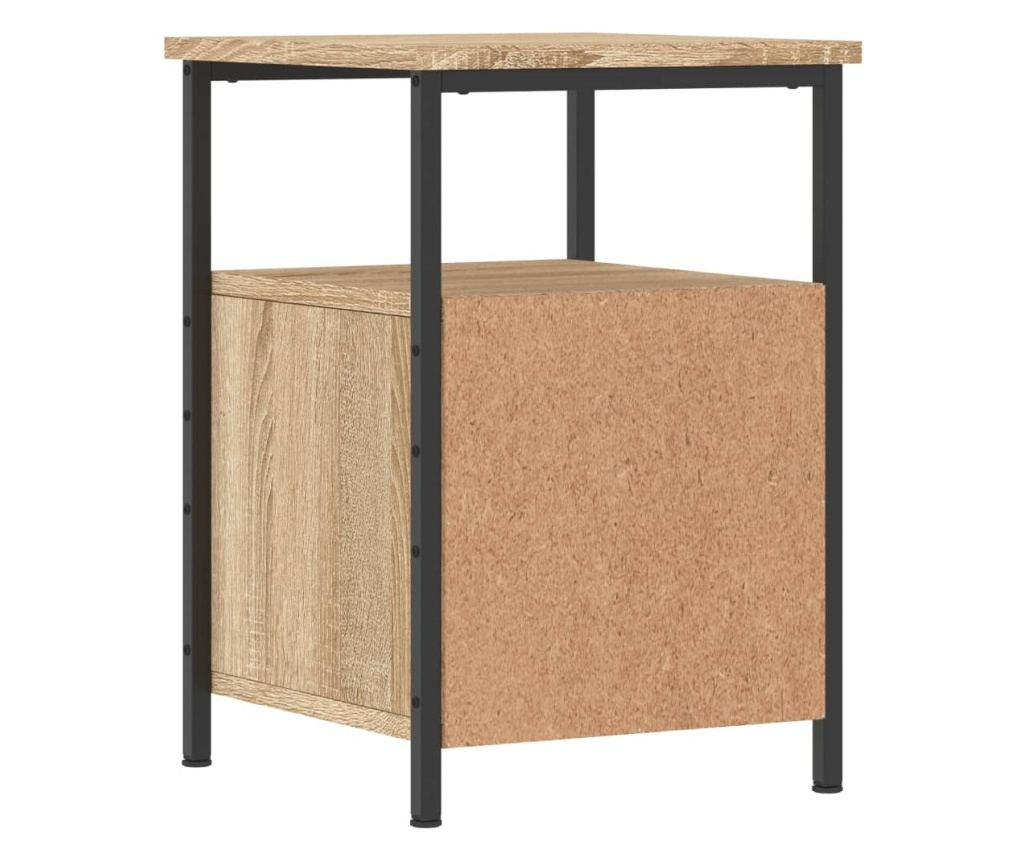 Noćni ormarići, 2 kom., sonoma hrast, 34x35,5x50 cm, kompozitno drvo - 9