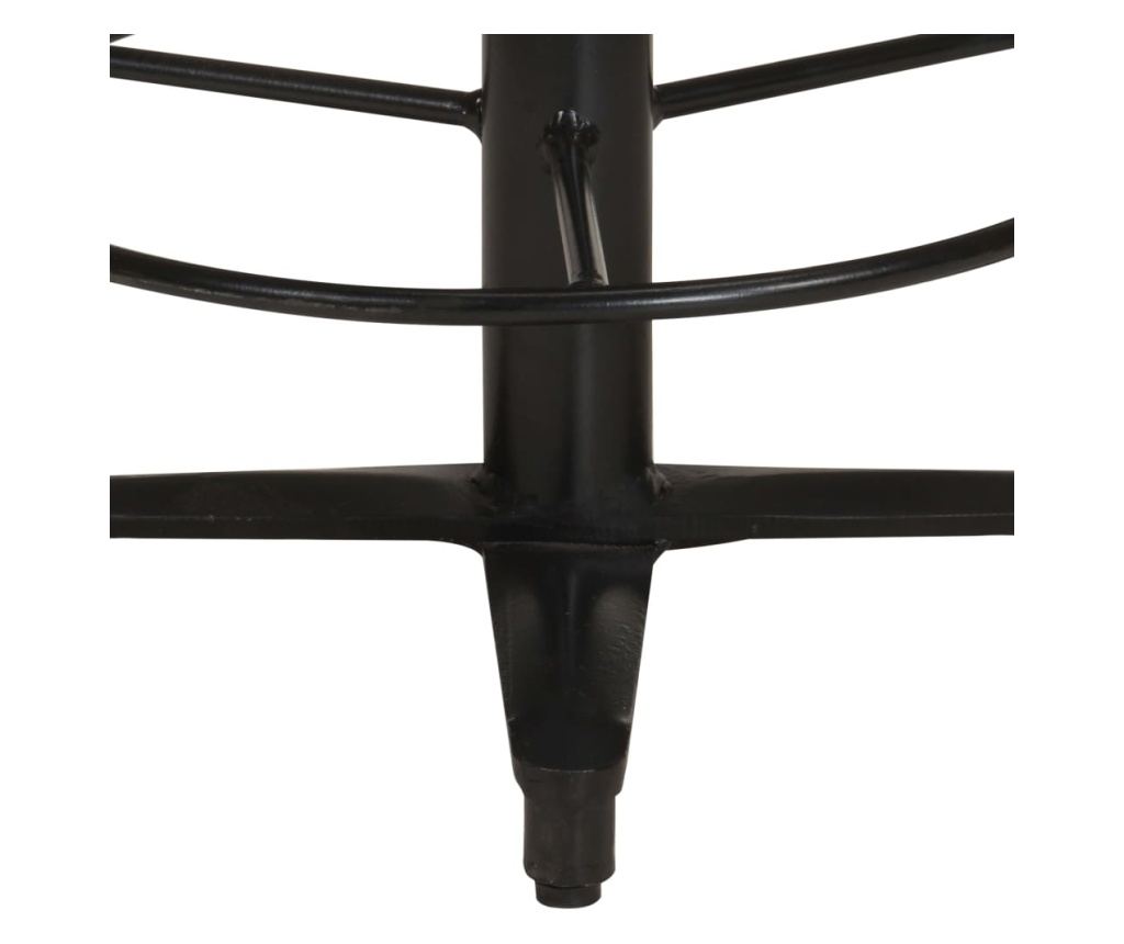 Barski stoli, 2 kosa, 66 cm, masiven mangov les - 6