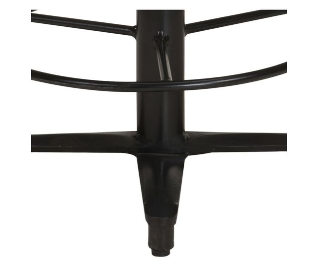 Barski stoli, 2 kosa, 66 cm, masiven mangov les