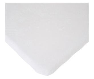 Gyermekmatrac lepedő 75x95 cm, Fehér kötött