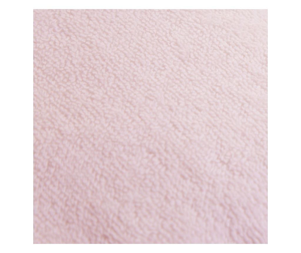Cearsaf saltea 75x95 cm Childhome, Tricot Roz - 3