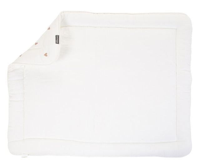 Childhome játszószőnyeg 75x95 cm Jersey/Muszlin, Szívek