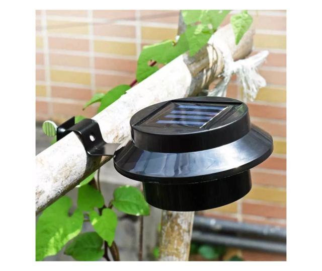 2 buc lampa solara de gradina - Negru