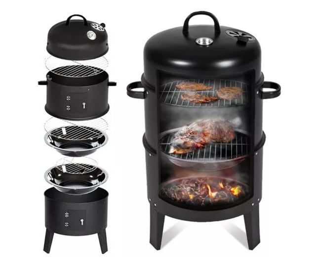 BBQ 3 in 1 Smoker