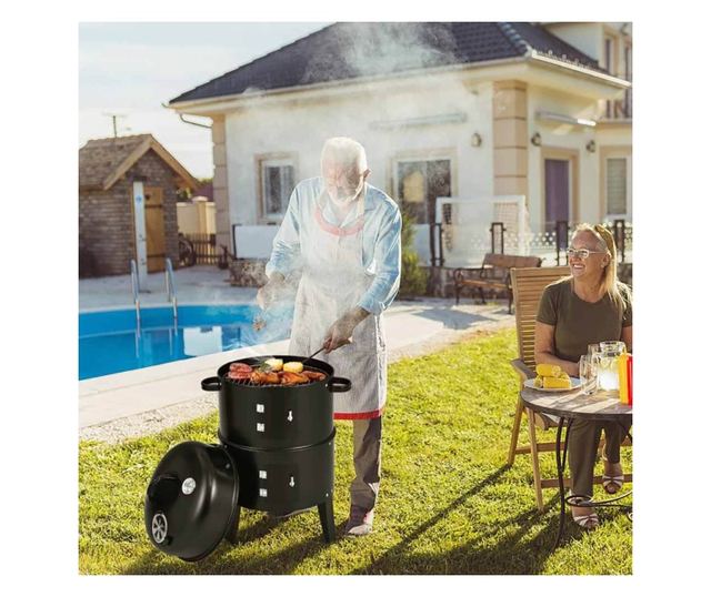BBQ 3 in 1 Smoker