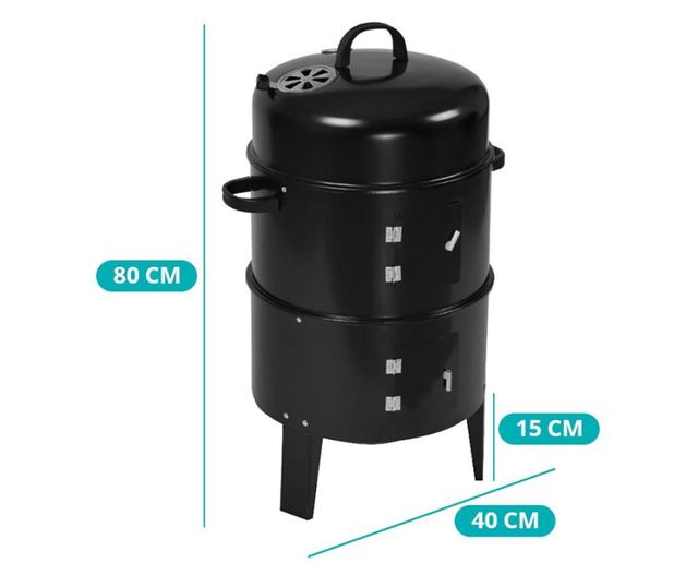 BBQ 3 in 1 Smoker