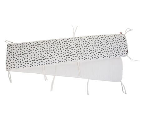 Childhome kiságyvédő 35x340 cm Jersey, Leopárd