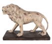 Figurica Lav keramika bež smeđa 55x23x40 cm