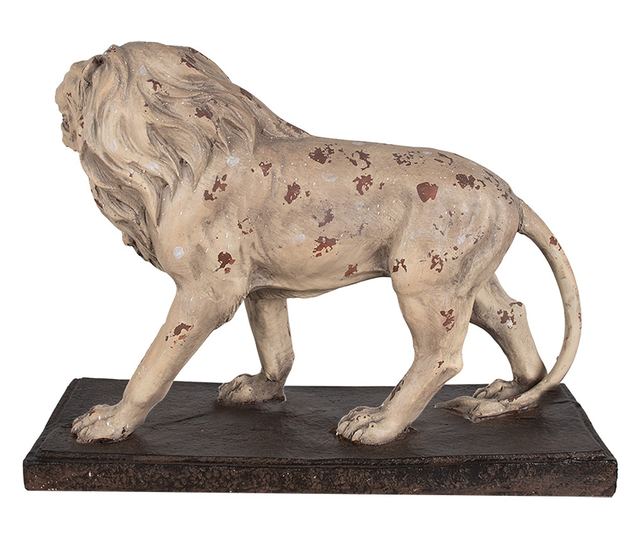 Figurica Lav Keramika Smeđa Bež 55x23x40 cm