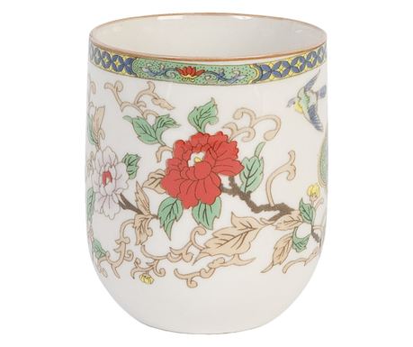 Komplet 6 pisanih porcelanastih skodelic 6x8 cm, Deko 100 ml