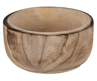 Drvena zdjela smeđa 28x13 cm