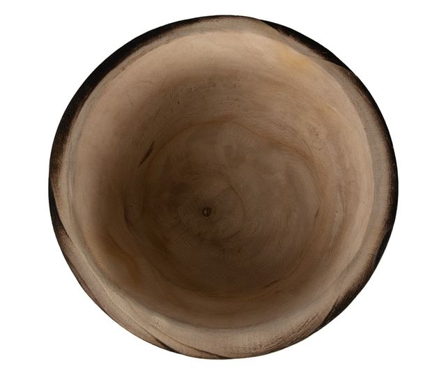 Drvena zdjela smeđa 28x13 cm