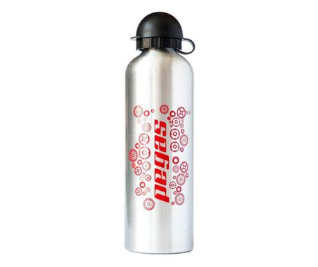 PEGAS CSB-513L Láhev na vodu, hliníková, 750 ml, stříbrná
