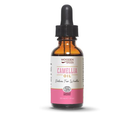 Kaméliaolaj, bio, 30 ml, Wooden Spoon