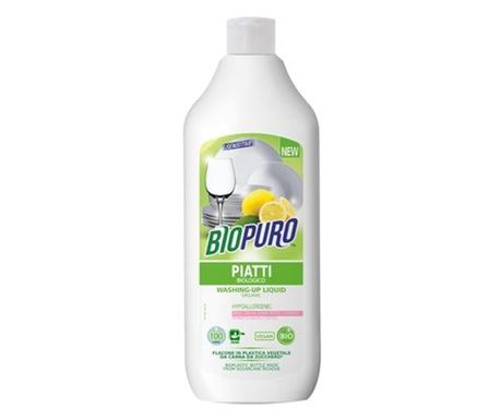 Biopuro Υποαλλεργικό Βιολογικό Υγρό Πιάτων 500ml