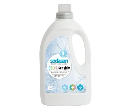 Detergent bio lichid color Sensitiv 1.5L SODASAN