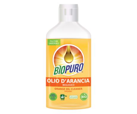 Biopuro Hipoalergeno Koncentrirano Univerzalno Detergent z Organskim Oljem Pomaranče 250ml