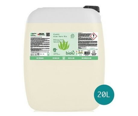 Οικολογικό Υγρό Πιάτων με Αλόη Βέρα, 20L - Biolu