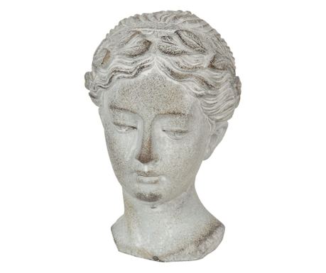 Figurina Femeie piatra gri 12x11x17 cm