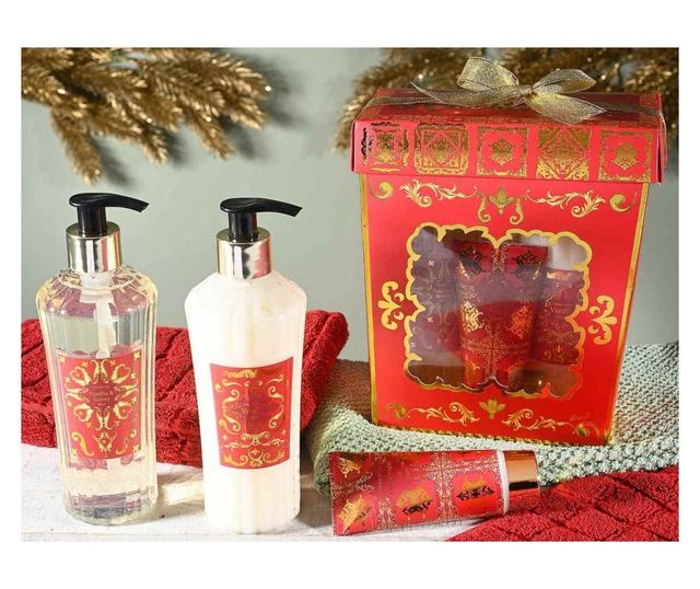 Set cosmetice cadou Merry Chic 16.5x8.5x18.5 cm