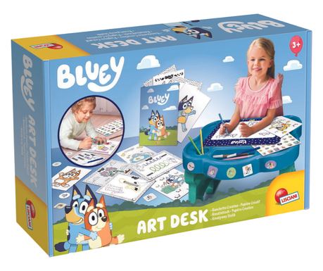 Stolić s aktivnostima Bluey